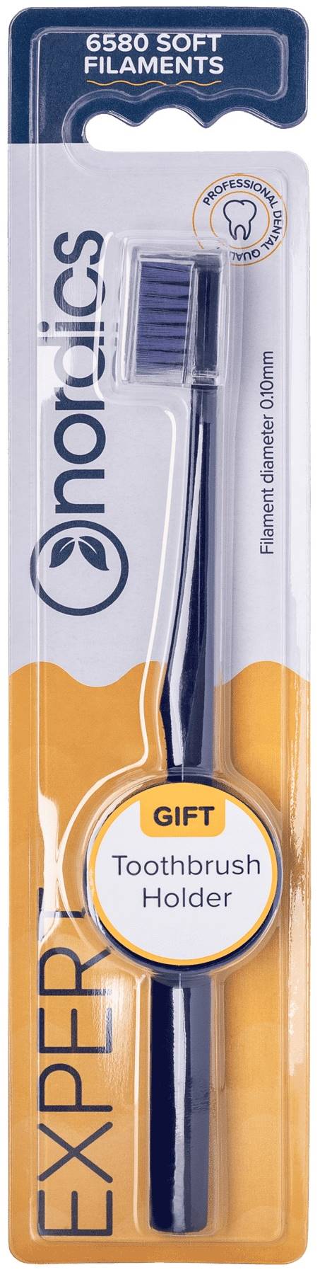 Periuta de dinti EXPERT 6580 filamente - moale - mov, Nordics - imagine 5