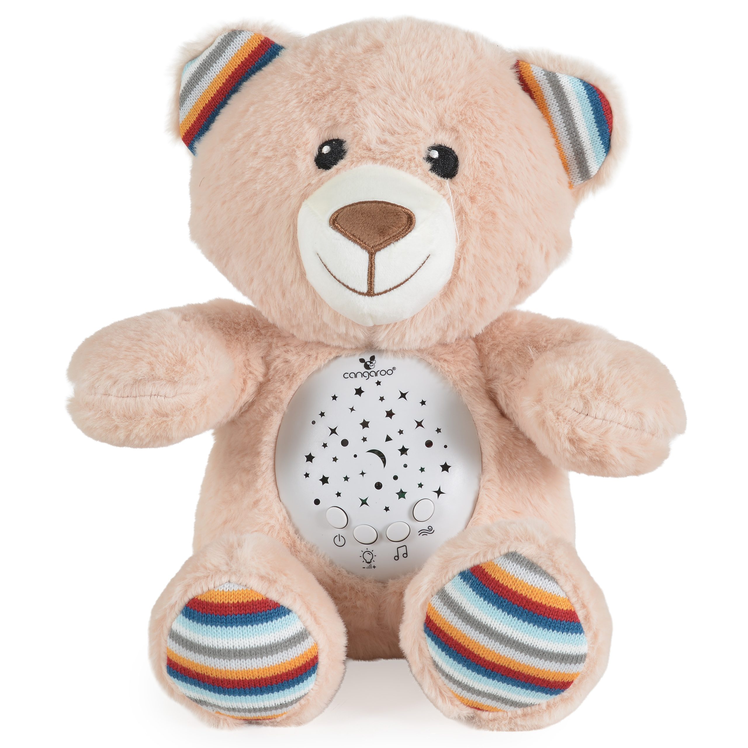 Lampa de noapte-proiector cu zgomot alb Cangaroo - Lulo Bear