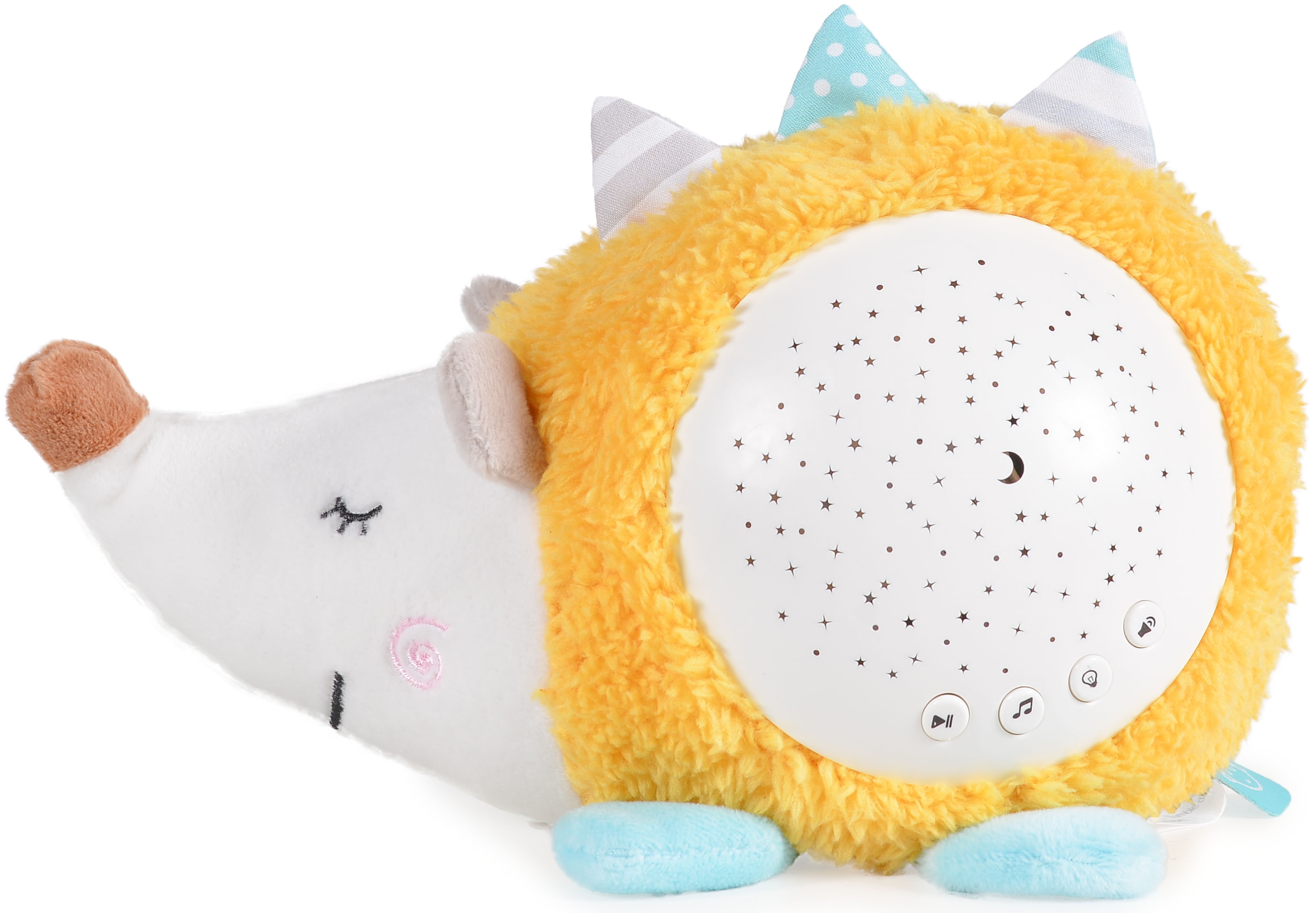Lampa de veghe cu proiector Moni Toys - Starry Sky, Arici, 66204