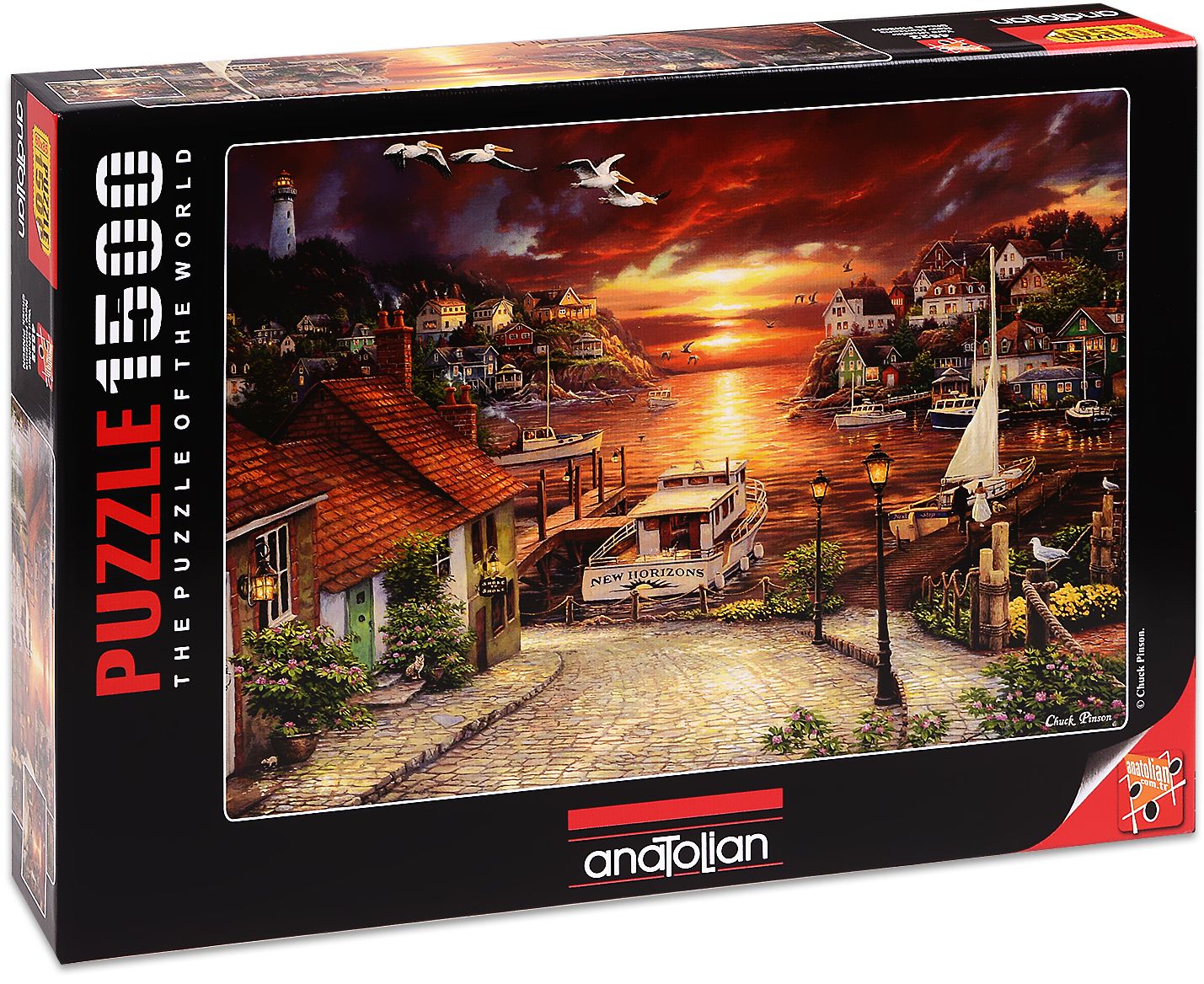 Puzzle Anatolian din 1500 de piese - Noi orizonturi, Chuck Pinson