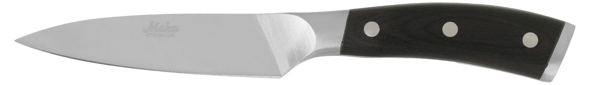 Cuțit pentru curățat Maku - 9 cm, lemn Pakka