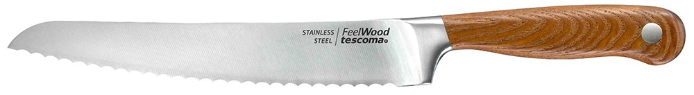 Cuțit de pâine  Tescoma - FeelWood, 21 cm