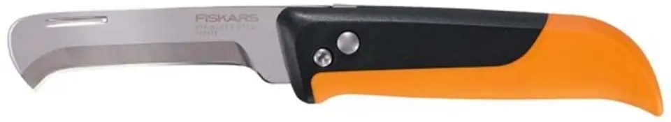 Cuțit pentru cules Fiskars - X-series, K80, pliabil, 7.7 cm