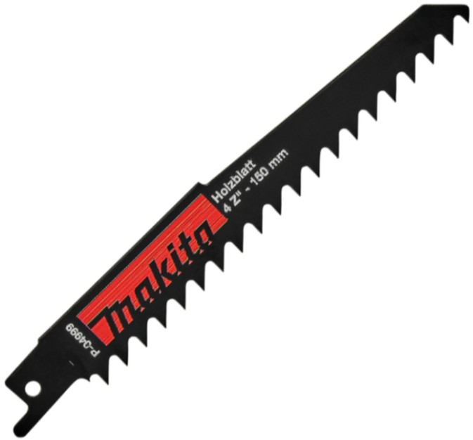 Lame de ferăstrău reciprocant pentru lemn Makita - 150 mm, 4 TPI, 5…
