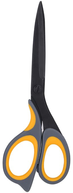 Foarfece Deli Ergo - E77757, 21 cm, negru