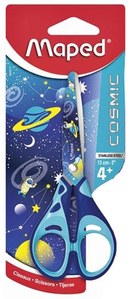 Foarfeca Maped Cosmic - 13 cm, albastra