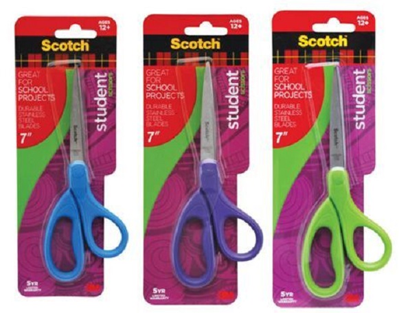 Foarfeca Scotch - Student, 18 cm, sortiment