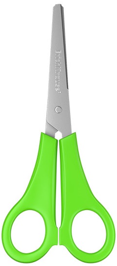 Foarfeca pentru mana stanga Erich Krause - Joy, verde, 13.5 cm