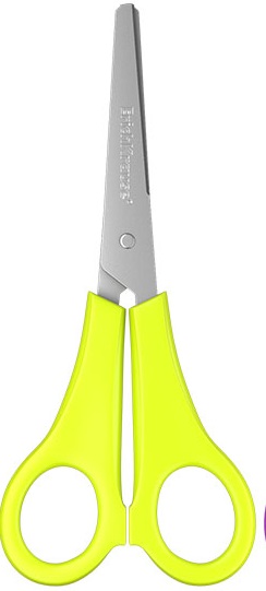 Foarfeca pentru mana stanga Erich Krause - Joy, galbena, 13.5 cm