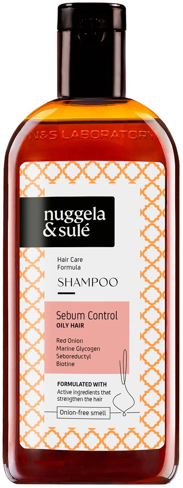 Nuggela & Sulé Șampon zilnic sebum-reglator pentru păr gras, 250 ml