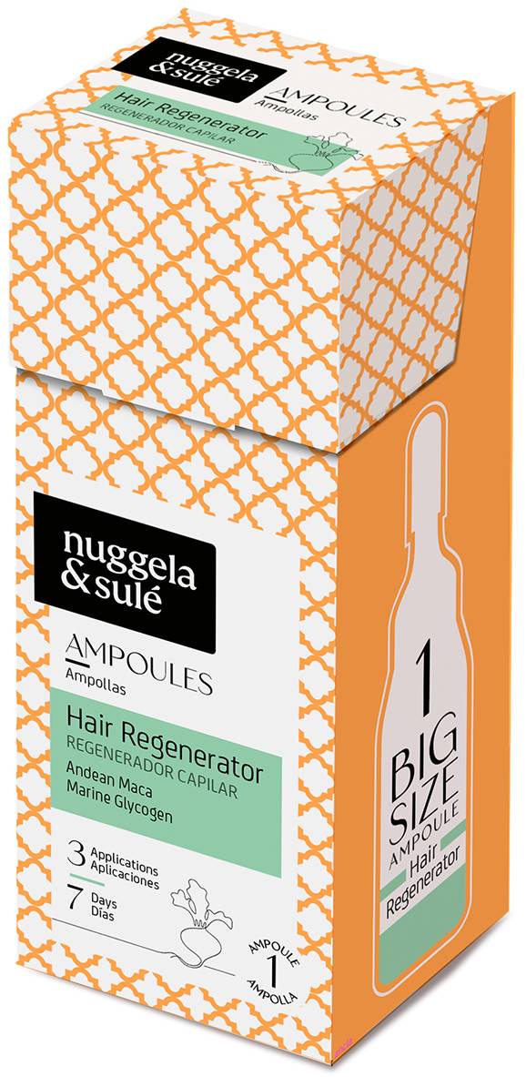 Nuggela & Sulé Fiolă regenerantă pentru creștere Hair Regenerator, 10 ml