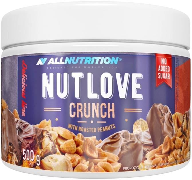Nutlove Cremă dietetică tartinabilă, ciocolată cu arahide, 500 g, AllNutrition