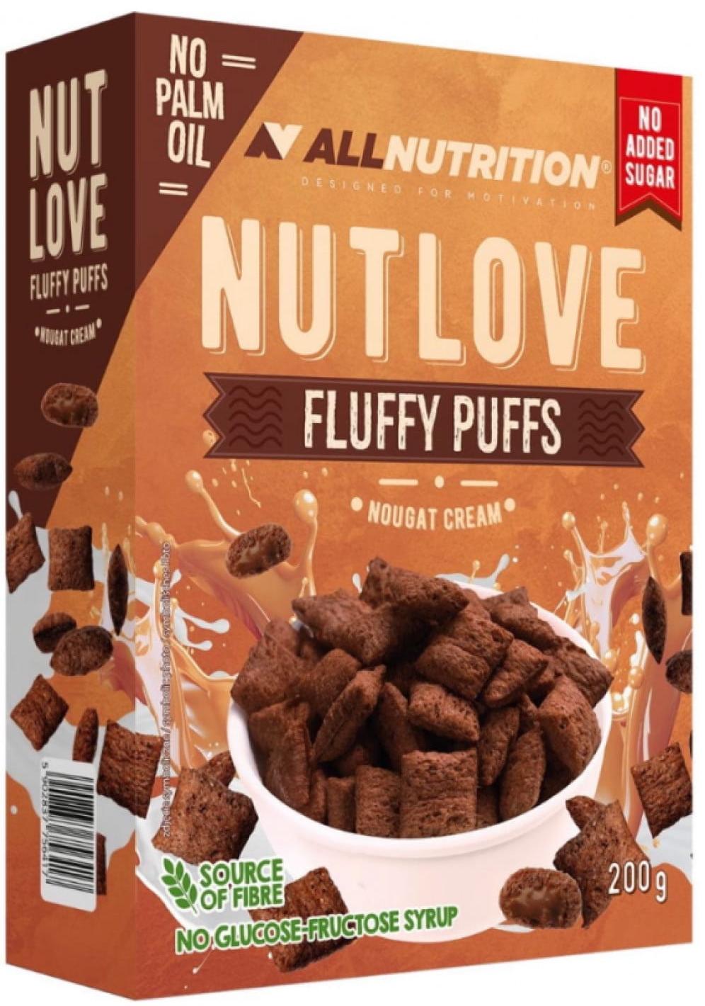 Nutlove Fluffy Puffs, nugă, 200 g, AllNutrition