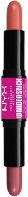 NYX Professional Blush dublu Wonder Stick, Honey Orange & Rose, 4 g
