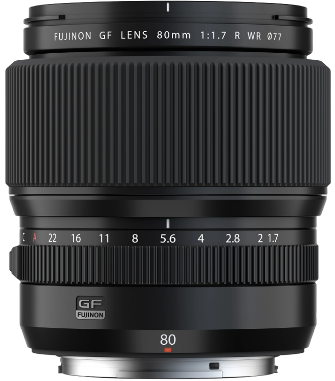 Obiectiv Fujifilm - GF, 80mm, f/1.7 R WR