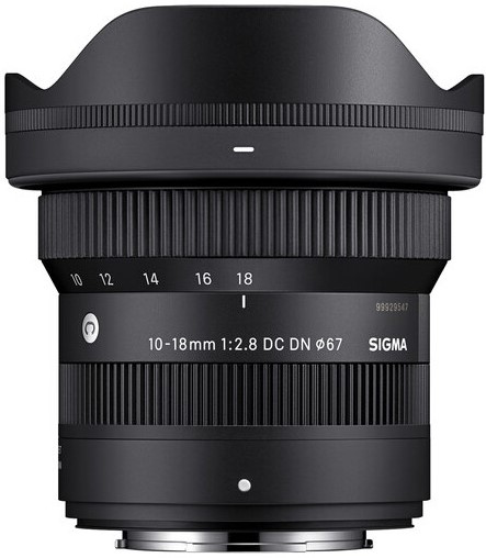 Obiectiv Sigma - 10-18mm, f/2.8, DC DN, Contemporary, Sony E