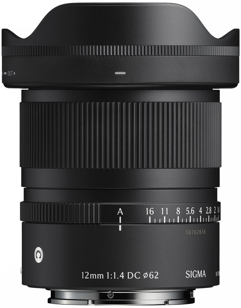 Obiectiv Sigma - 12 mm, f/1.4 DC Contemporary, Sony-E mount