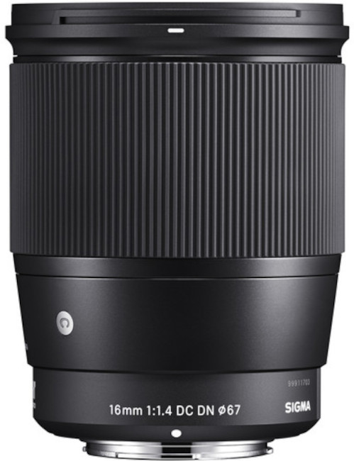 Obiectiv Sigma - 16mm, f/1.4 DC DN Contemporary, Sony E-Mount