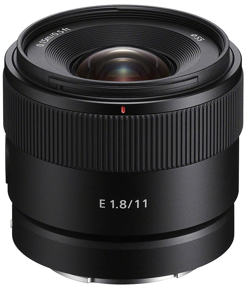 Obiectiv foto Sony - E, 11mm, f/1.8
