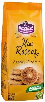 Biscuiți simpli fără gluten, lactoză și lupină, 180 g, Noglut
