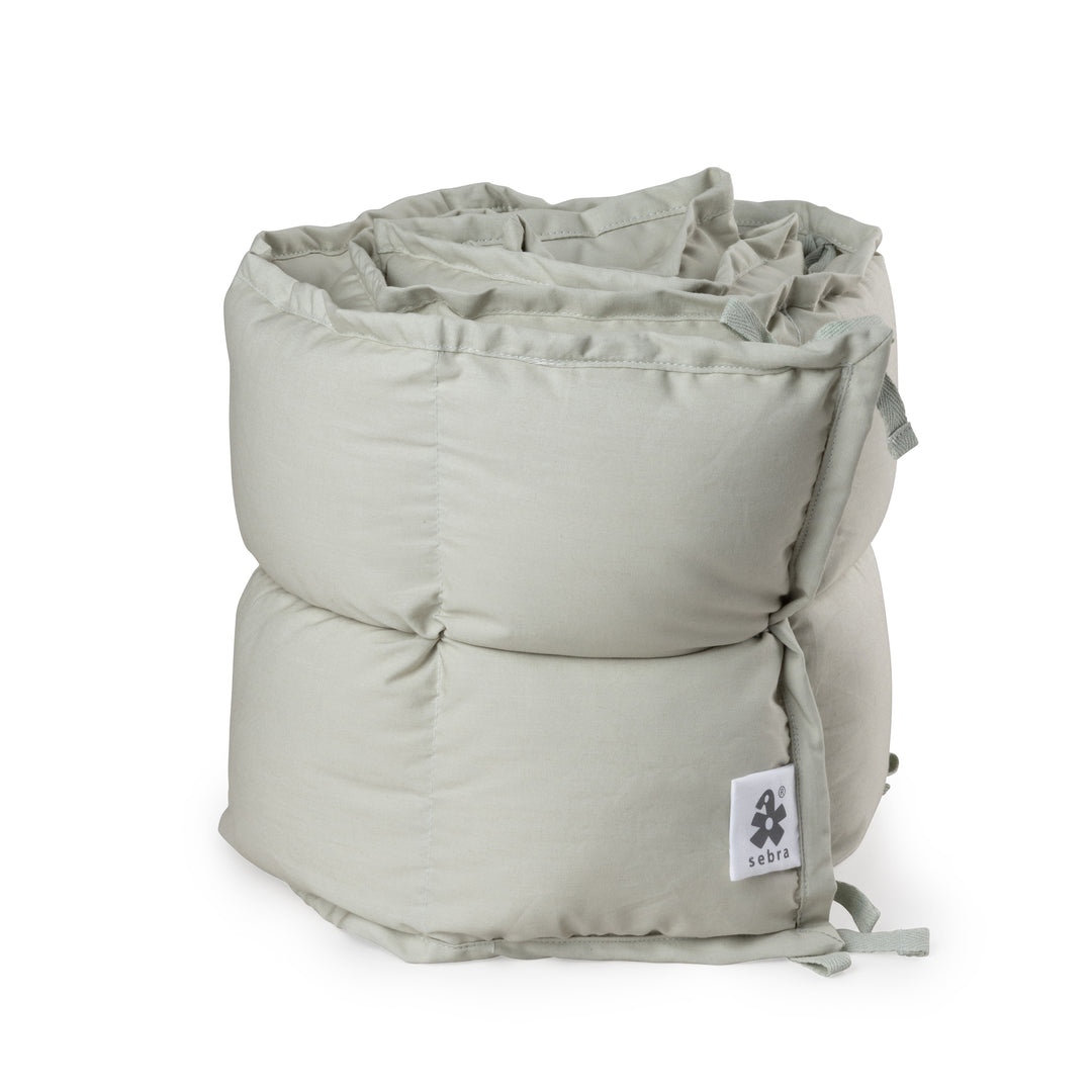 Apărătoare de pătuț Sebra - Mist Green, 180 cm