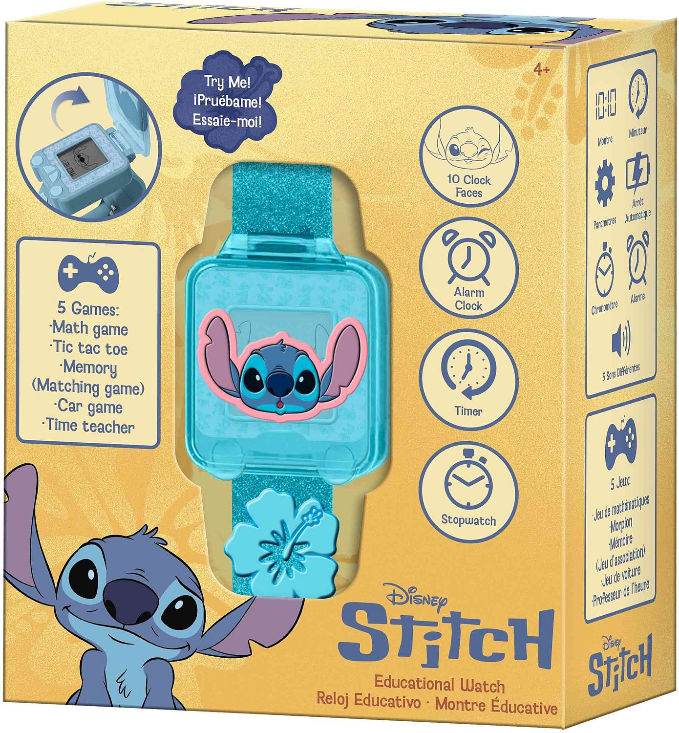 Ceas digital educațional Kids Licensing Stitch