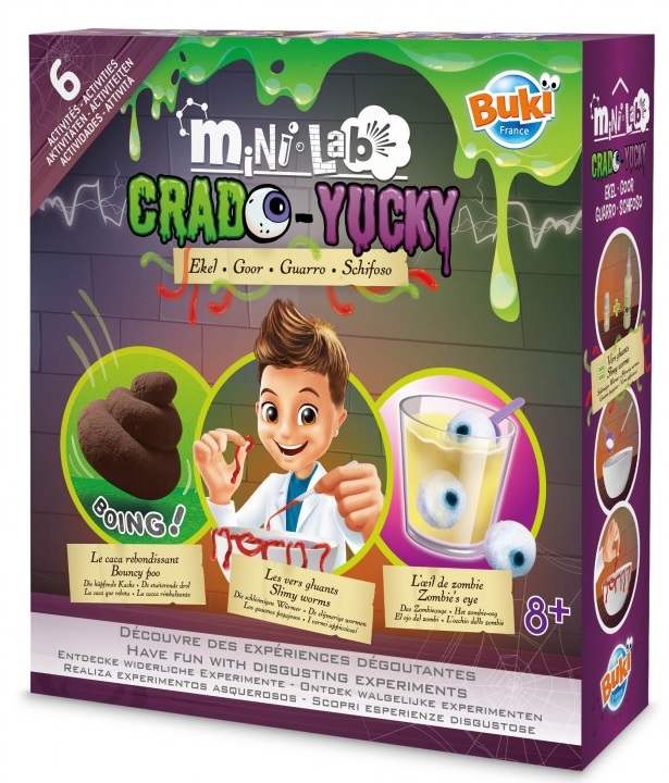 Set educațional Buki - Mini laborator, Experimente amuzante
