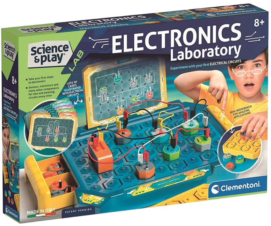 Set educațional Clementoni Science & Play - Laborator de electronică