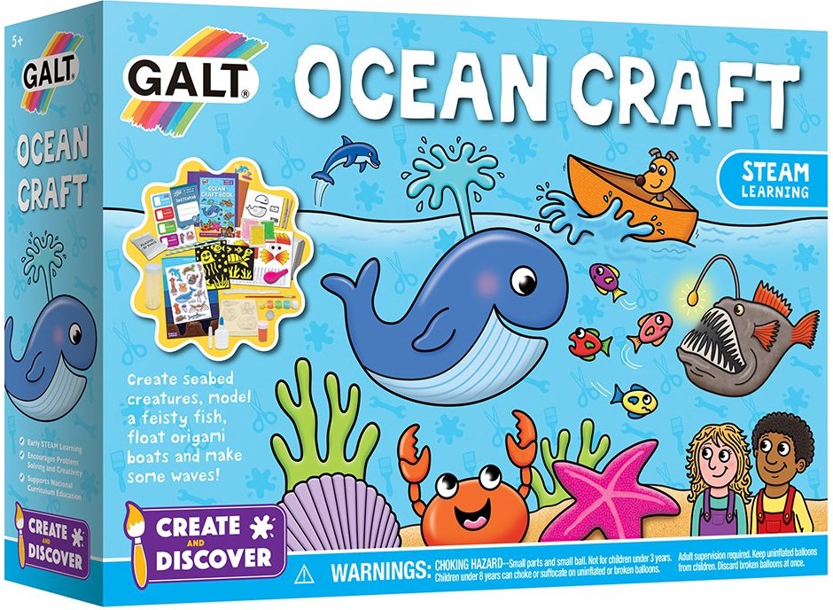 Trusa educațională  Galt - Creați și învățați, în adâncurile oceanului