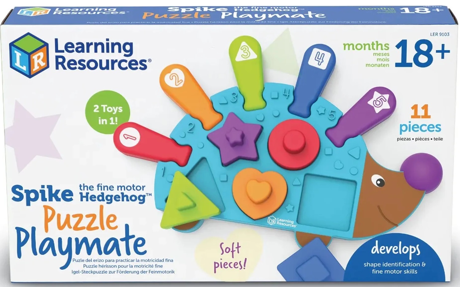 Puzzle educațional Learning Resources - Arici