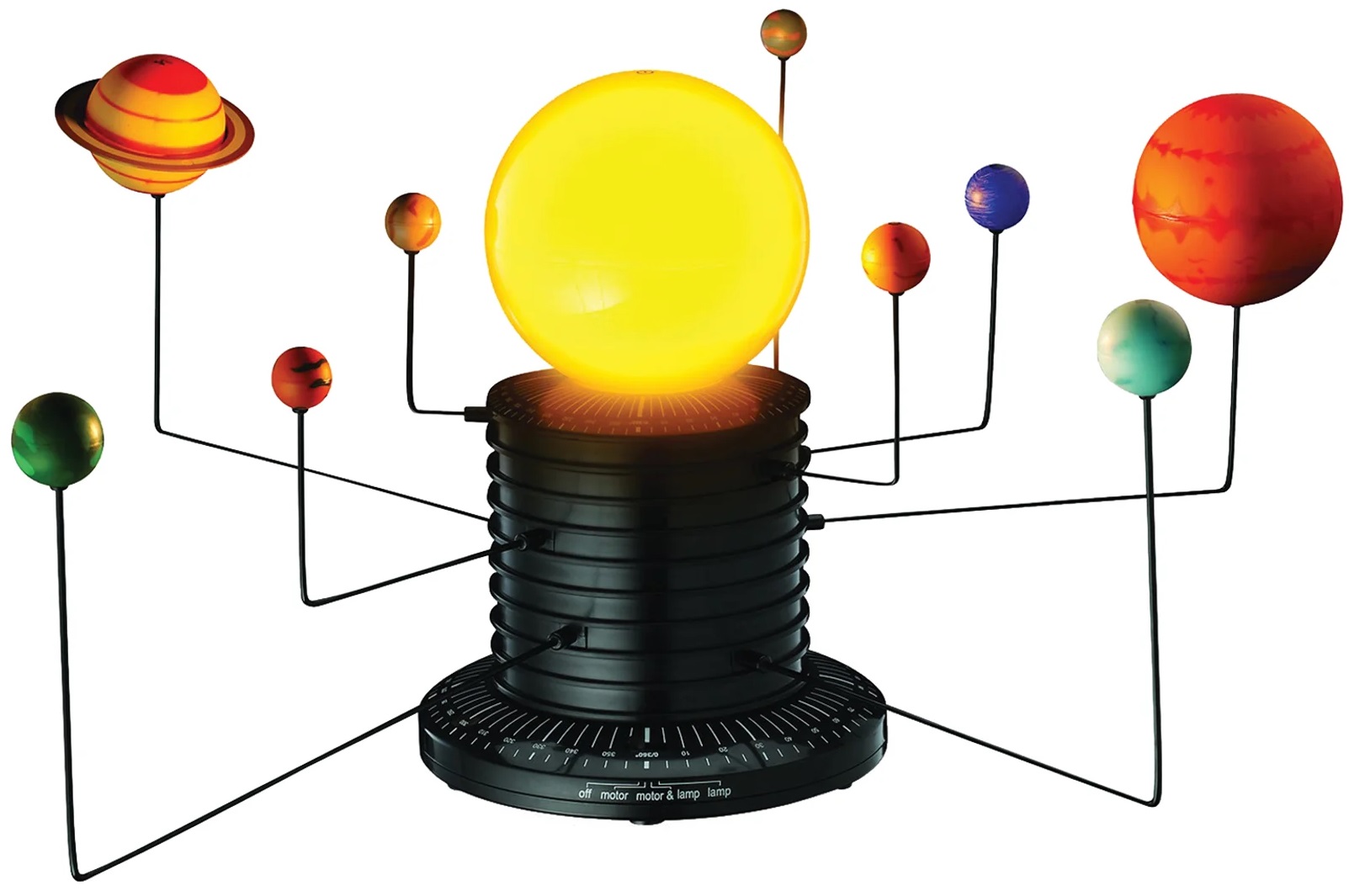 Trusă educațională  Learning Resources - Sistem solar automat