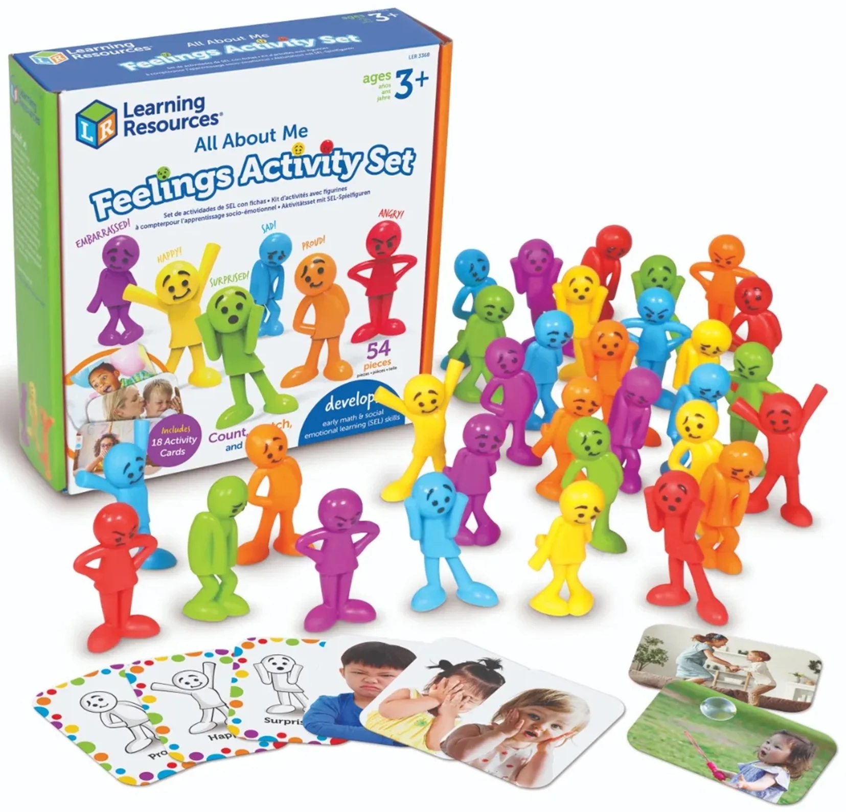 Kit educațional  Learning Resources - Emoțiile umane