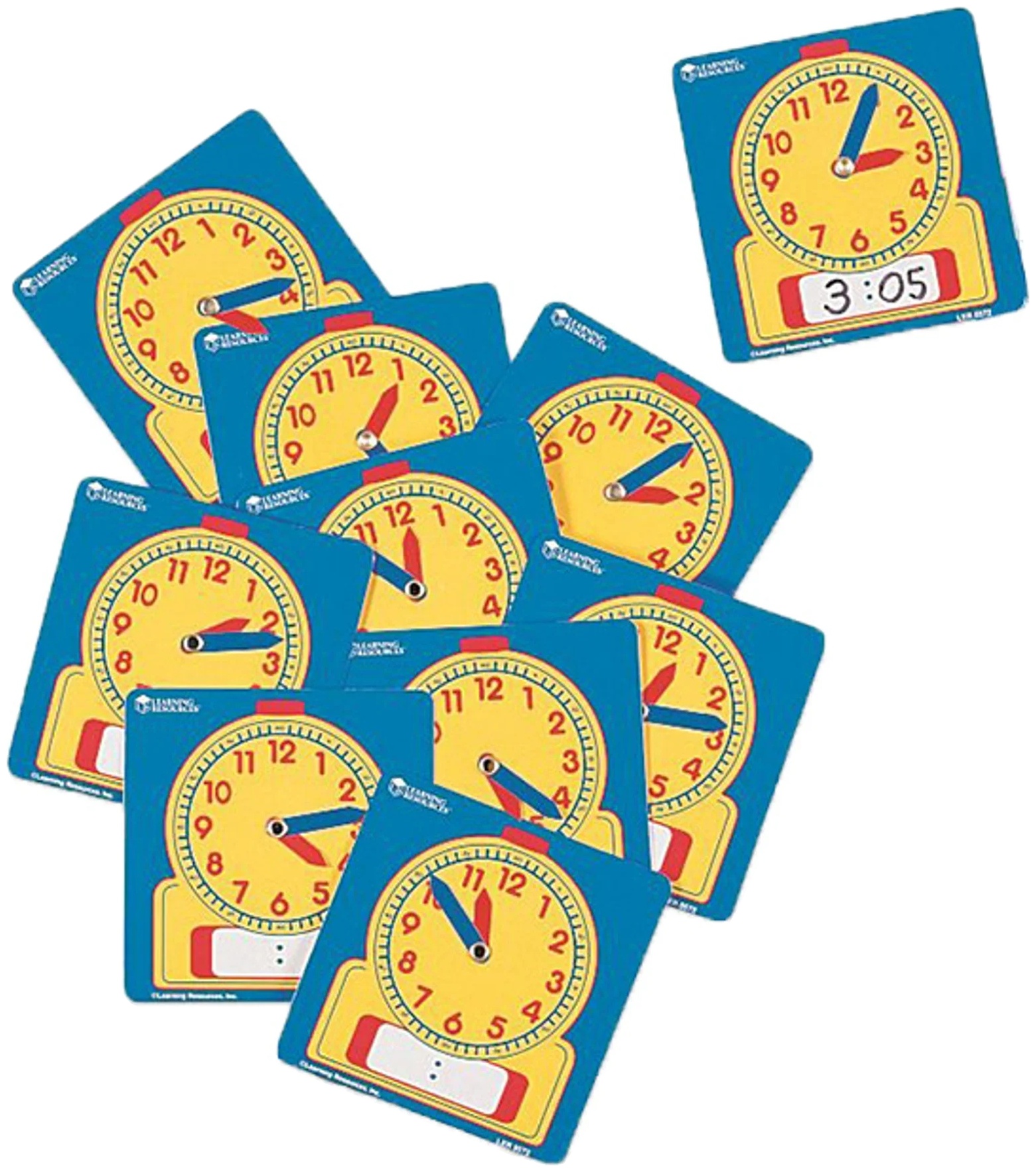 Kit educațional Learning Resources - Fișe reutilizabile, Vreme