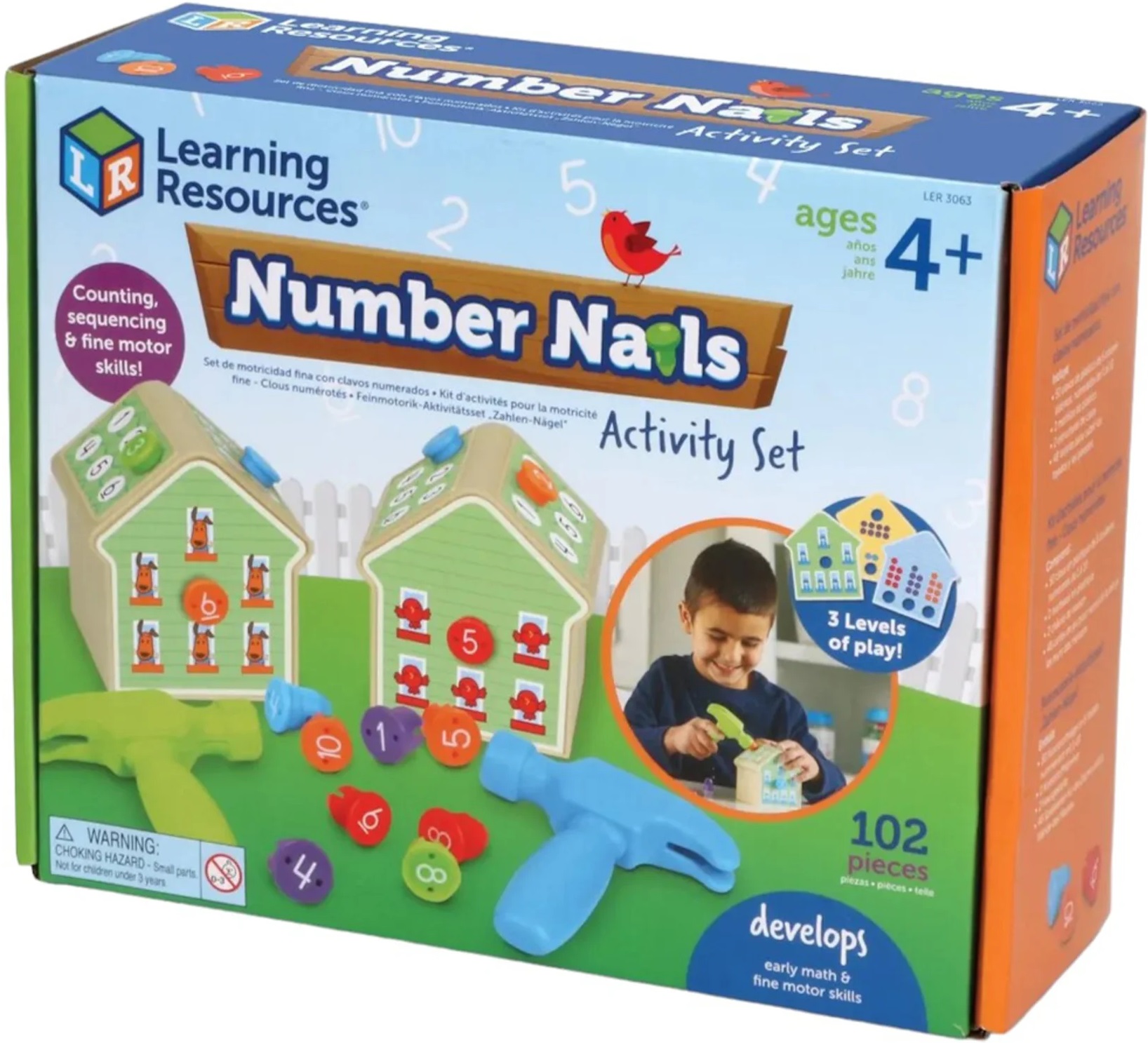 Set educațional Learning Resources - Case matematice