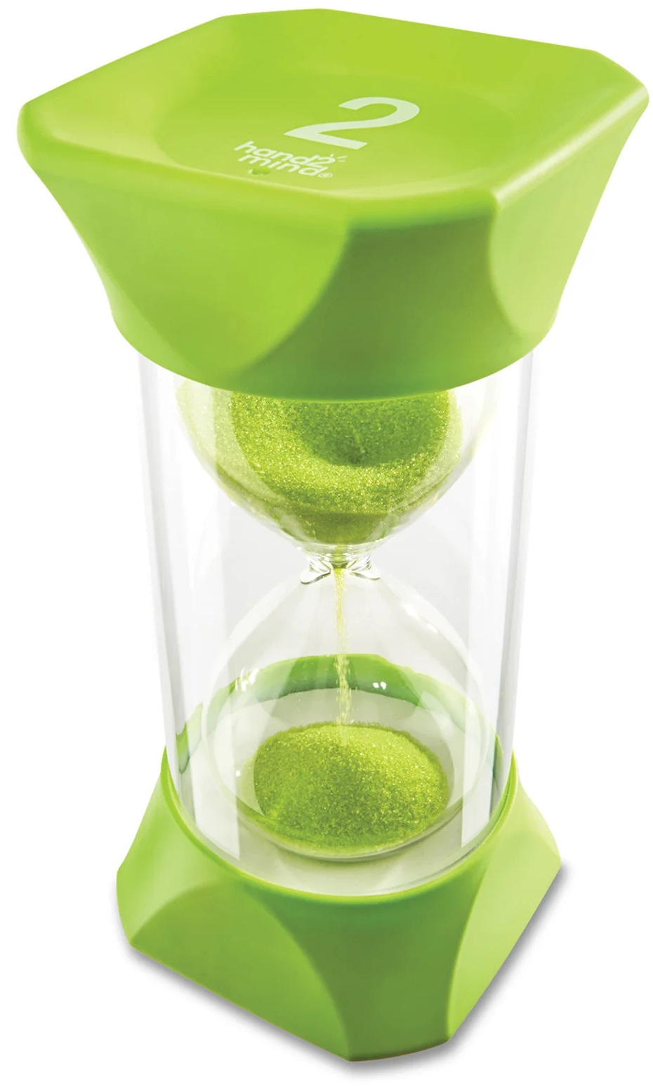 Clepsidra cu nisip Learning Resources - 2 minute, verde