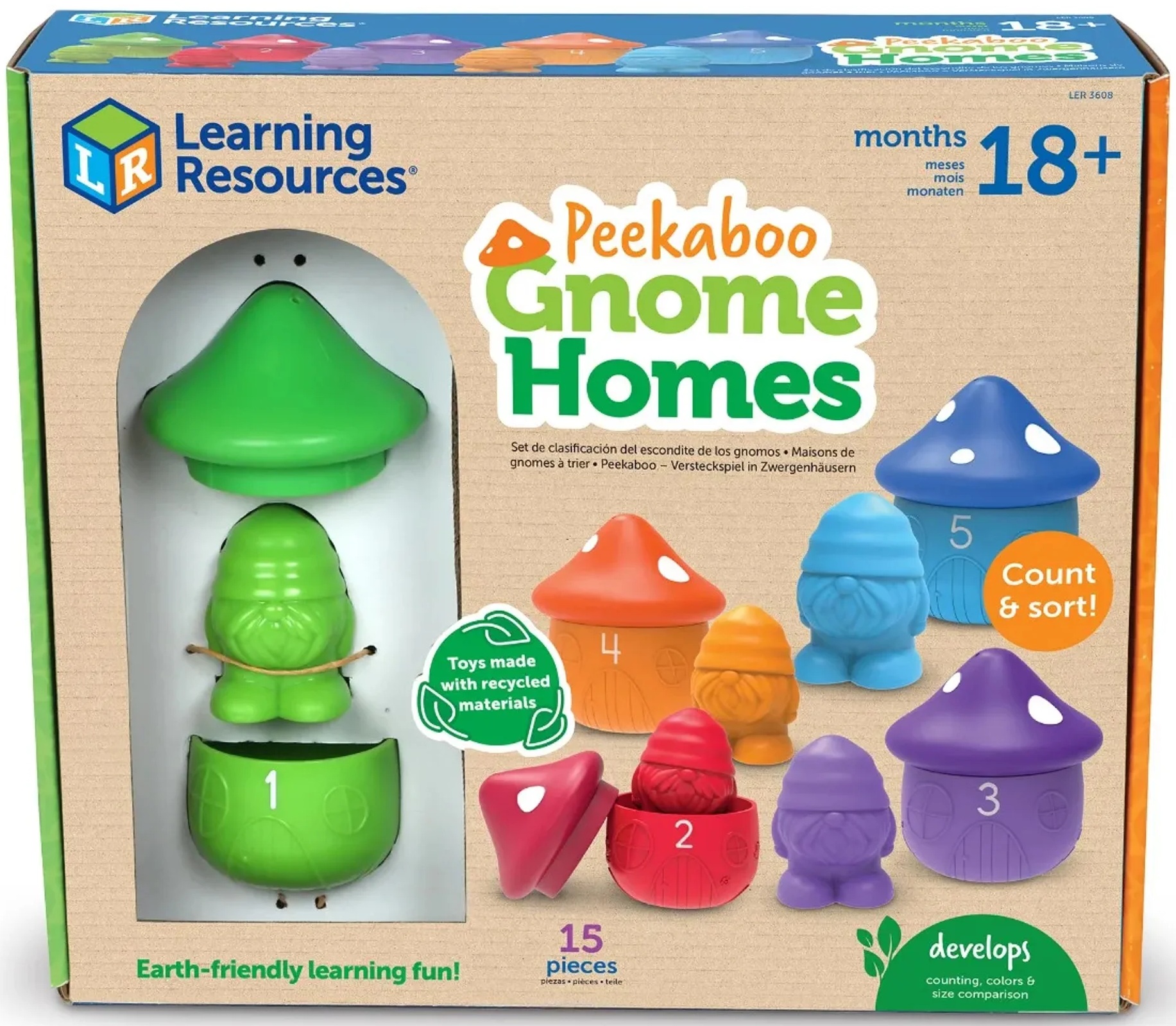 Kit educațional  Learning Resources -Pentru sortare și numărare
