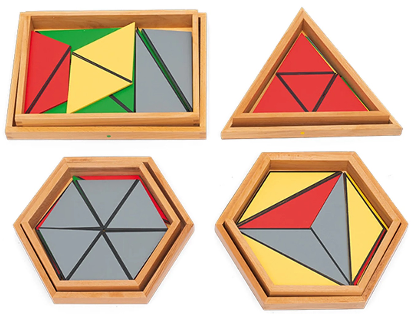 Triunghiuri Montessori Nowa Szkola - Constructiv