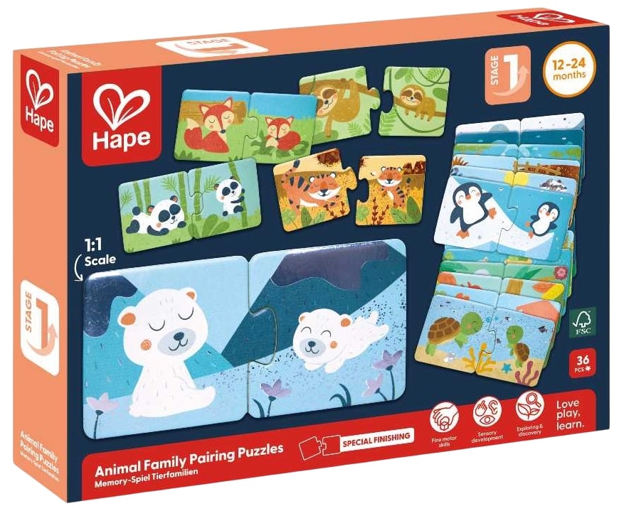 Puzzle. Potriveste perechea. Animale si pui - imagine 2