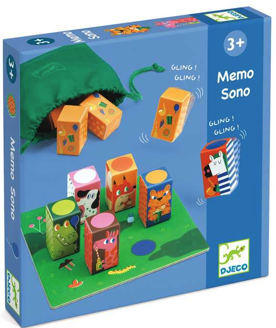 Joc educativ Djeco - Pentru memorie, cu sunet