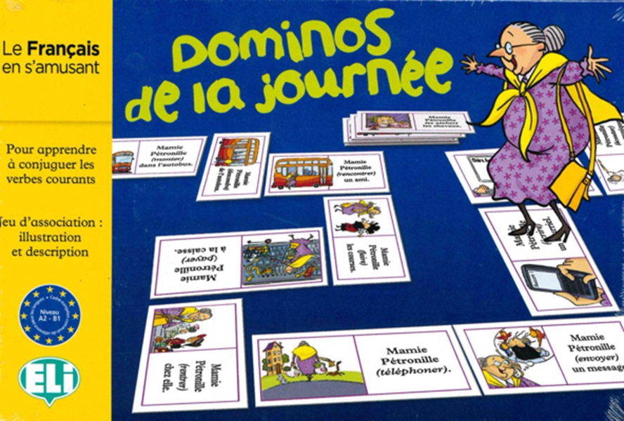 Joc educativ Eli Le Dominos De La Journee - Nouvelle Edition (Limba franceză)
