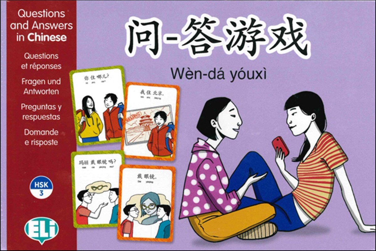 Joc educativ Eli Questions and Answers in Chineese (Limba chineză)