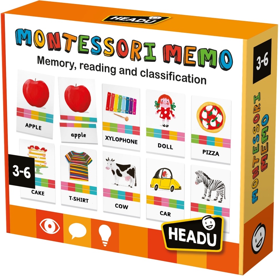 Joc educativ  Headu Montessori - Sortați și clasificați