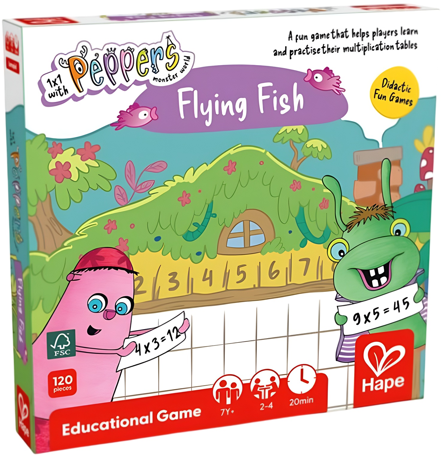 Joc de societate educativ Flying Fish - Pentru copii