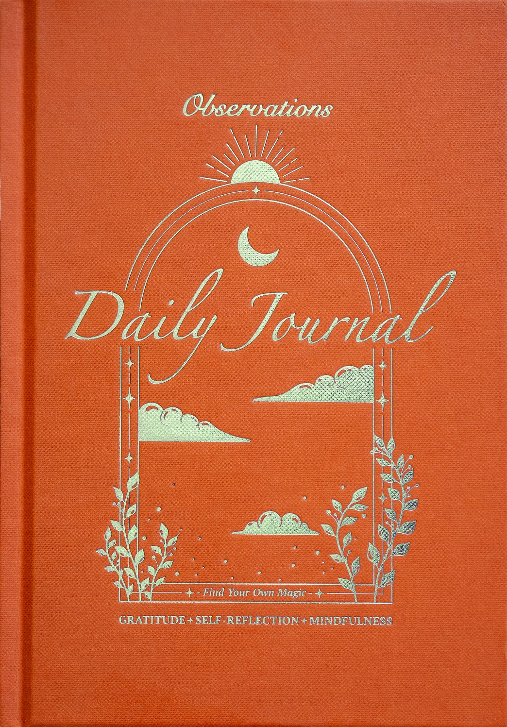 Observations. Daily Journal (Orange Cover)