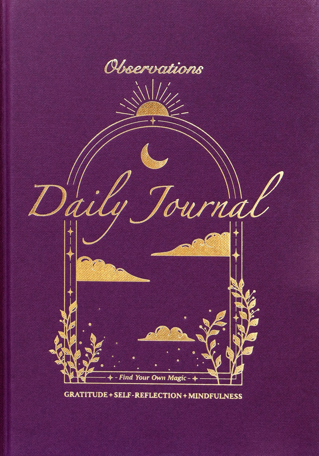 Observations. Daily Journal (Purple Cover)