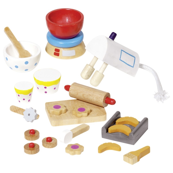 Mobilier pentru casa papusilor  Goki - Accesorii de copt