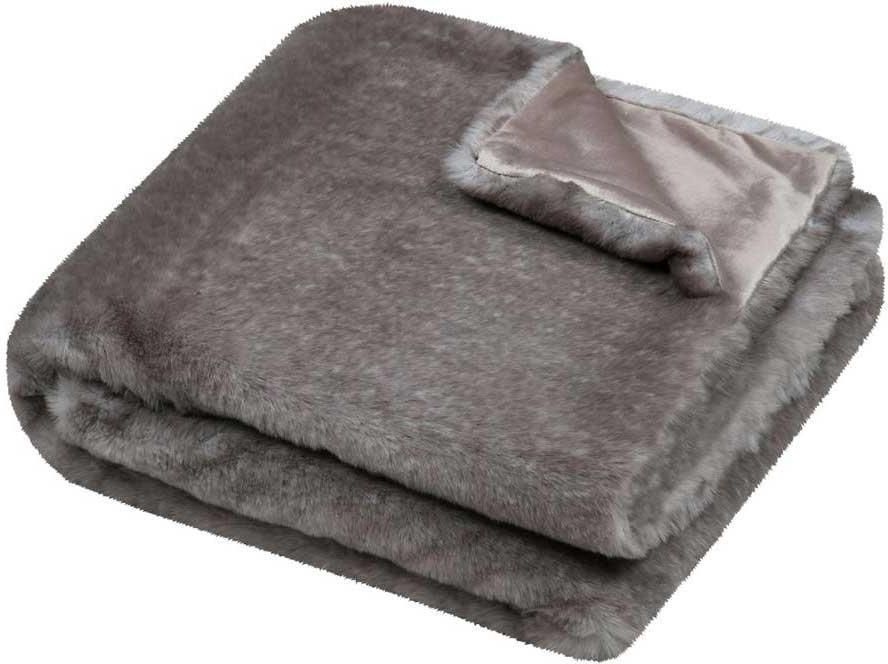 Pătură STOF – Harlow, 130 x 150 cm, Taupe