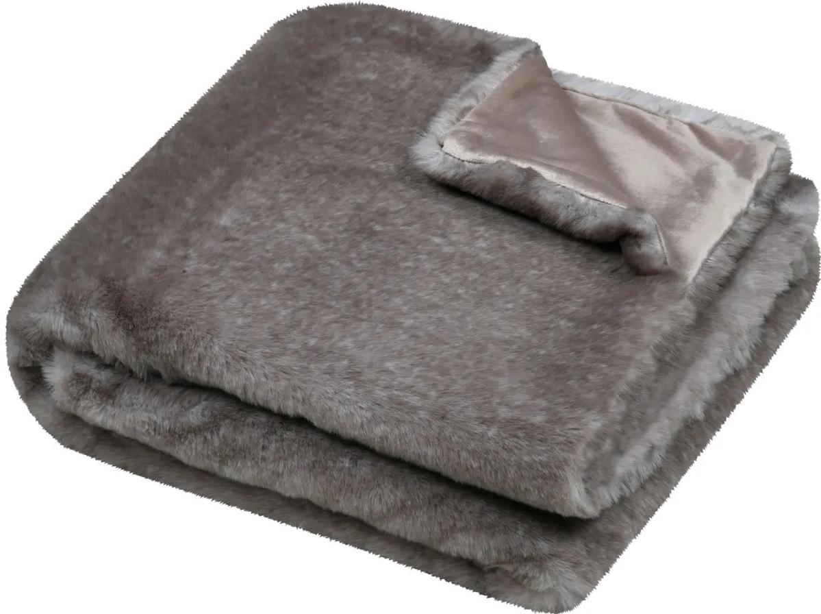 Pătură STOF - Harlow, 180 x 220 cm, Taupe