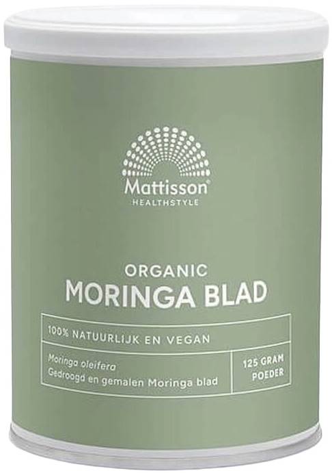 Mattisson Healthstyle Ogranic frunze de Moringa, 125 g