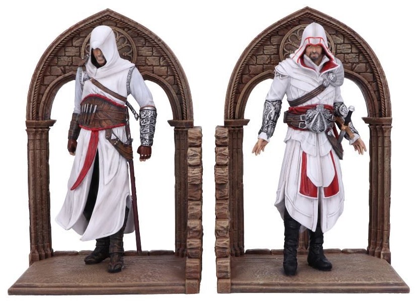 Semn de carte Nemesis Now Games: Assassin's Creed - Altair and Ezio, 24 cm